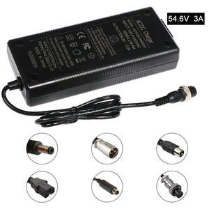 Chargeur d'origine 54,6 V 2 A, prise GX, CE, pour trottinette électrique Zero 8 9, modèle <span class=keywords><strong>Kugoo</strong></span> <span class=keywords><strong>G</strong></span> <span class=keywords><strong>Booster</strong></span> M4 Pro C1 X1 Vsett8 8+ 9+ - Product Image 2