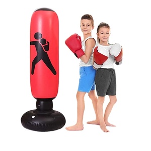Tas <span class=keywords><strong>Boxing</strong></span> Anak-anak, Kantung Pukulan Berdiri Bebas Tiup Latihan Tendangan dari Stres 63 Inci - Product Image 1