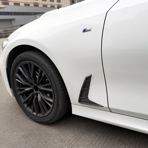 Bmw 3 Series G20 G21 Fender Vent Stickers Carbon Fiber Texture Adhesive Side <b>Car</b> <b>Decorative</b> Stickers - Product Image 4