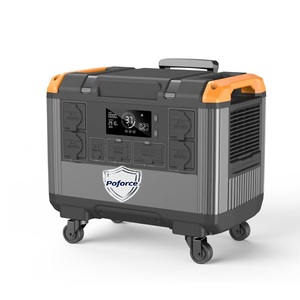 Xách tay 3KW tinh khiết Sine Wave panel năng lượng mặt trời năng lượng Máy phát điện <span class=keywords><strong>AC</strong></span> cung cấp Cắm Trại Ngoài trời đi bộ đường dài xe LiFePO4 Pin MPPT điều khiển - Product Image 3