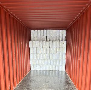 カナダホワイトTシャツコットンラグインダストリアルコットン拭きラグ10kgベール25lbバッグ100% ホワイトコットンラグ - Product Image 1