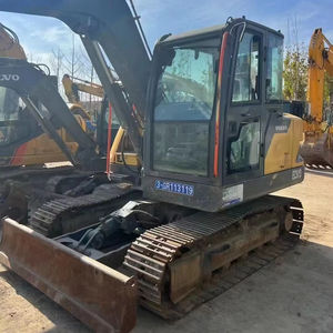Excelente estado 2020 8 toneladas Volvo EC80 Mini excavadora Pequeña maquinaria de construcción Uso agrícola Usado Isuzu Motor Core Componente - Product Image 1