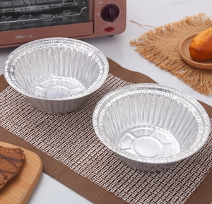 Sortie d'usine Nouveaux conteneurs de papier d'aluminium de cuisson jetables de 220mL Vente de liquidation B2B Remises en gros Expédition express - Product Image 2