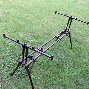 Selco-caña de pescar de aluminio con patas ajustables, caña de pescar de <span class=keywords><strong>3</strong></span> varillas, <span class=keywords><strong>Pod</strong></span> para carpa, listo para enviar - Product Image 4