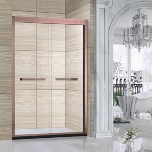 Offre spéciale Cabine <span class=keywords><strong>de</strong></span> <span class=keywords><strong>douche</strong></span> en verre trempé complète Blaack Charnière Salle <span class=keywords><strong>de</strong></span> bain Salles <span class=keywords><strong>de</strong></span> <span class=keywords><strong>douche</strong></span> Cabine carrée Intégrée avec la base - Product Image 6