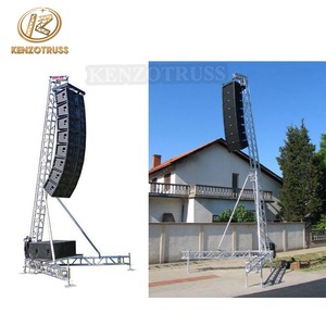 Tiang Penopang Suara Sistem Pa Penyangga <span class=keywords><strong>Speaker</strong></span> <span class=keywords><strong>Array</strong></span> Jalur Menara Alumunium Truss - Product Image 3