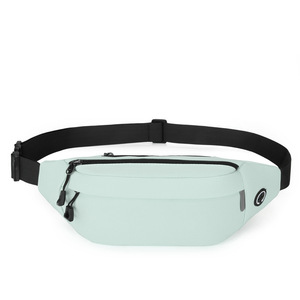 Sac banane personnalisé imperméable pour homme et femme, idéal pour la course à pied, le sport, le téléphone portable, le fitness, avec logo. - Product Image 4