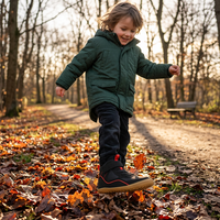 Chaussures de course et de marche respirantes pour garçons et filles, à bout large et zéro drop, style pieds nus, pour enfants