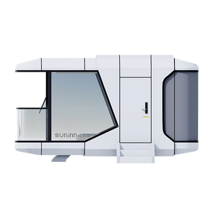 Cabaña Móvil Prefabricada, Compacta, Personalizada, <span class=keywords><strong>de</strong></span> Lujo, Resistente al Agua, para Hotel, Oficina, Tienda y Casa <span class=keywords><strong>de</strong></span> Huéspedes - Product Image 1
