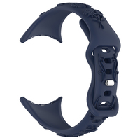Tali Jam Tangan Karet Silikon Motif Bunga Mawar Embos untuk Pengganti Google Pixel Watch Seri 2