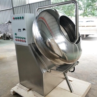 Mini machine à dragées au chocolat avec revêtement par pesée