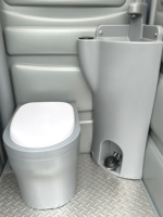 Prix en Chine toilette à chasse d'eau portable extérieure durable toilette mobile HDPE personnalisée pour le camping