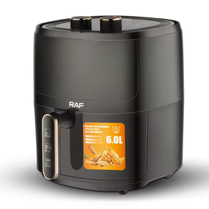 Friteuse à air multifonction 6L, four à air chaud numérique sans huile avec fenêtre de visualisation - Product Image 3