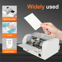 Machine de découpe de cartes de visite, de photos, de cartes postales et de coupons BaoYu QK-A4-F entièrement automatique, motorisée, multifonctionnelle et à grande vitesse - Petite taille