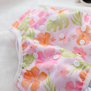 Happyflute Logotipo de impresión personalizado reutilizable bebé piscina traje de baño <span class=keywords><strong>pañal</strong></span> AWJ pañales de natación fabricante pañales de <span class=keywords><strong>tela</strong></span> reutilizables - Product Image 2