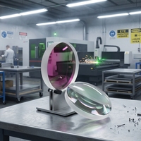 Lentille de collimation pour machine de découpe laser, compatible avec diverses têtes de découpe, modèle très vendu