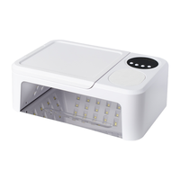 Lampe à ongles UV LED SUN23S 268W avec repose-main amovible, 72 perles LED, 4 réglages de minuterie, base amovible, séchoir à ongles pour salon de manucure