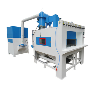 ตู้พ่นทรายแบบหมุนรอบโต๊ะเครื่องพ่นทรายแบบอัตโนมัติสำหรับชิ้นงานรูปทรงต่างๆ - Product Image 1