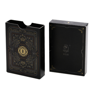 Jeu de cartes de Poker, avec impression magique <span class=keywords><strong>Dragon</strong></span> noir, personnalisé, de haute qualité, 10 pièces - Product Image 3