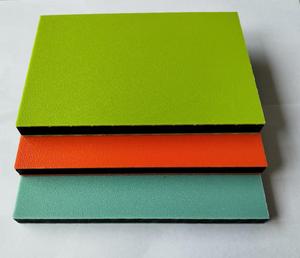 Hai màu ba lớp 15mm HDPE tấm <span class=keywords><strong>polyethylene</strong></span> bánh sandwich Hội Đồng Quản trị cho quảng cáo ngoài trời UV kháng cơ sở - Product Image 2