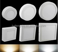Ampoule LED à montage en surface, ronde ou carrée, 6w 12w 18w24w, lampe de plafond LED, éclairage LED encastré AC110v-220V