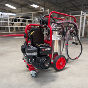 Machine à traire électrique pour vaches, ferme laitière, traiteur portable pour bétail avec seau en acier inoxydable - Product Image 3