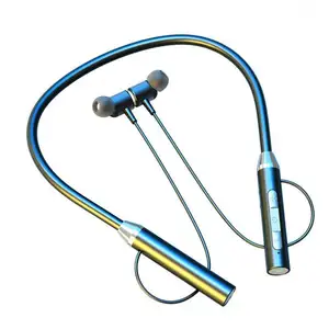2023 Hot Selling Popular Waterproof Sports Headset Magnetic Earbuds Long Standby BT Wireless Neckband Earphone Headphones