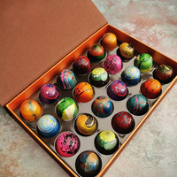 Boîtes de papier d'emballage de chocolat magnétiques personnalisées de haute qualité avec bonbon nouveau design pour un look haut de gamme