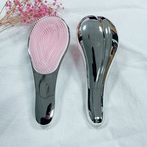 Vente en gros <span class=keywords><strong>brosse</strong></span> à poils humides Promotion <span class=keywords><strong>pas</strong></span> <span class=keywords><strong>cher</strong></span> Rose or Rose marque privée galvanisée démêlante <span class=keywords><strong>brosse</strong></span> à cheveux - Product Image 3