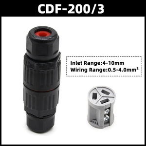 IP68 ngoài trời không thấm nước kết nối điện OEM dây kết nối không thấm nước tôi hình dạng điện kết nối không thấm nước - Product Image 5