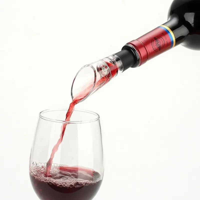 Vertedor de botellas de vino, difusor decantador con Base para vino tinto, aireador de vino para casa y fiesta, 2019