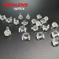 Lentille de focalisation LED D8-7.7mm 2835, lentille PC, lentille TIR