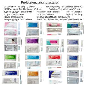 SCIENSMED Cassette de test de drogue urinaire 5 en <span class=keywords><strong>1</strong></span> THC/AMP/MOP/MET/BZO - Product Image 2