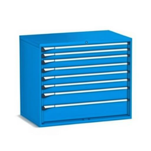 Fami Master Key Comfort <b>Drawer</b> Cabinet 8 <b>Drawers</b> 1190x726x1000 Mm Anthracite Grey Ral7016 <b>Tool</b> Storage - Product Image 2