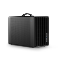 Portable Mid Tower Computer Case Power Train P40 M-ATX U3 Desktop MINI Petit Châssis Prend En Charge ITX ATX/SFX Carte Mère Ventilateur Stock!
