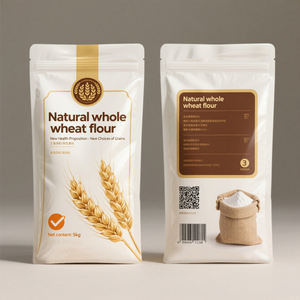 Food Grade Custom Bedrukte Rijstzakken 5Kg 10Kg 25Kg Rijstpakket Plastic Handvat Opstaande Verpakkingszakken - Product Image 3