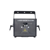 Lumière laser RGB 2W DMX512 activée par le son, éclairage de scène automatique avec faisceau pour DJ, discothèque, soirée