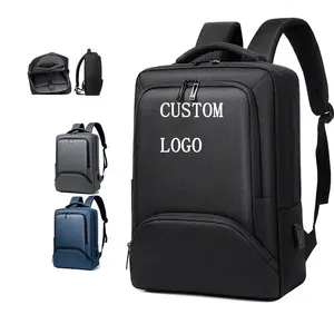 High Quality Waterproof Large Capacity Custom Laptop Backpack With USB Charging Port Traveling Business Backpack