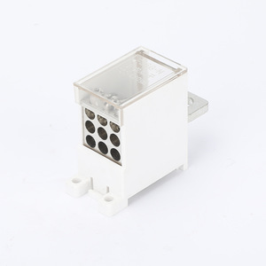 FJ6G Switch Terminal <b>Box</b> 1 In 9 Out PVC White IP44 <b>Waterproof</b> Junction <b>Box</b> For <b>Electrical</b> Wiring - Product Image 4