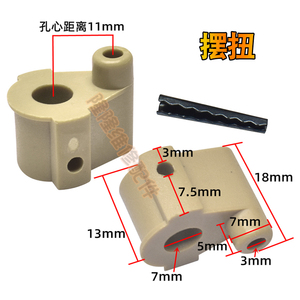มอเตอร์พัดลมไฟฟ้า ขนาดเส้นผ่านศูนย์กลาง 58 มม. แกน 7 มม. 220V มอเตอร์กระแสตรงแบบแปรงถ่านเฟสเดียว สำหรับเครื่องใช้ไฟฟ้าภายในบ้าน - Product Image 2