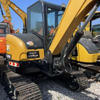 Excavatrice d'occasion SY50 engins de construction de terrassement mini-pelle d'occasion de 5 tonnes