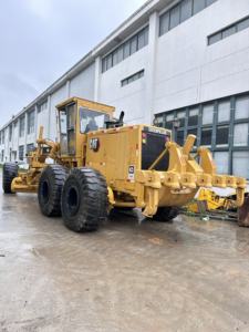 2021 Japón hizo Original Caterpillar 16G 16 toneladas rueda Motor niveladora máquina de construcción de carreteras 140G 140h 140K precio bajo venta - Product Image 4