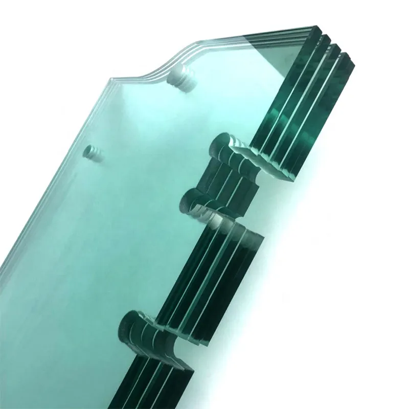 Penjualan terlaris kaca tempered untuk bangunan kualitas baik kustom kaca tempered untuk pintu kamar mandi