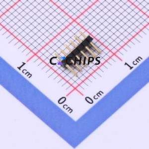 X1311WV-06J-C18D27 Pin Header Through hole Component (THT),P=1.27mm Connector 1x6P 1.27mm 1.27mm Pin Header - Product Image 2