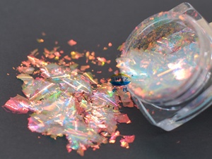 Shyz ba chiều tắc kè hoa AURORA siêu thay đổi cầu vồng lấp lánh 100 + Màu sắc thay đổi vô cơ Eyeshadow sắc tố da sắc tố - Product Image 2