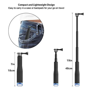 Hongdak tự sướng dính <span class=keywords><strong>Monopod</strong></span> cực cầm tay Grip với tripod đứng cho GoPro Anh Hùng 13 12 11 10 9 8 7 6 5 DJ I Osmo máy ảnh - Product Image 3
