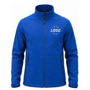 Wholesale Custom Made <b>Men</b> Softshell <b>Jacket</b> Windproof Water Resistant Outdoor Wear Lightweight Full Zip Softshell <b>Jacket</b> For <b>Men</b> - Product Image 1