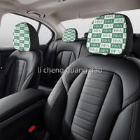 Taie d'oreiller pour voiture Iota Phi Lambda, conçue sur mesure, compatible avec les taies d'oreiller en tissu doux, adaptée à tous les modèles de voitures et de camions.