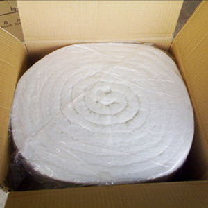 Couverture en <span class=keywords><strong>laine</strong></span> de silicate d'aluminium de 80 à 128 de densité Matériau d'isolation thermique à haute température Couvertures en fibre de céramique - Product Image 6
