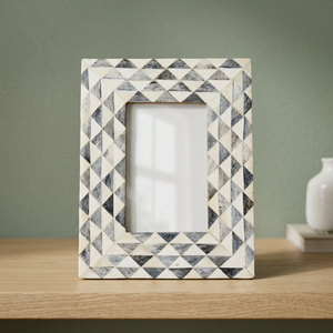Best Selling BS INTERNATIONAL Handmade Hanging Vertical Bone Inlay Embossing Printing Eco-Friendly Square Shape Decorative <b>Frame</b> - Product Image 1